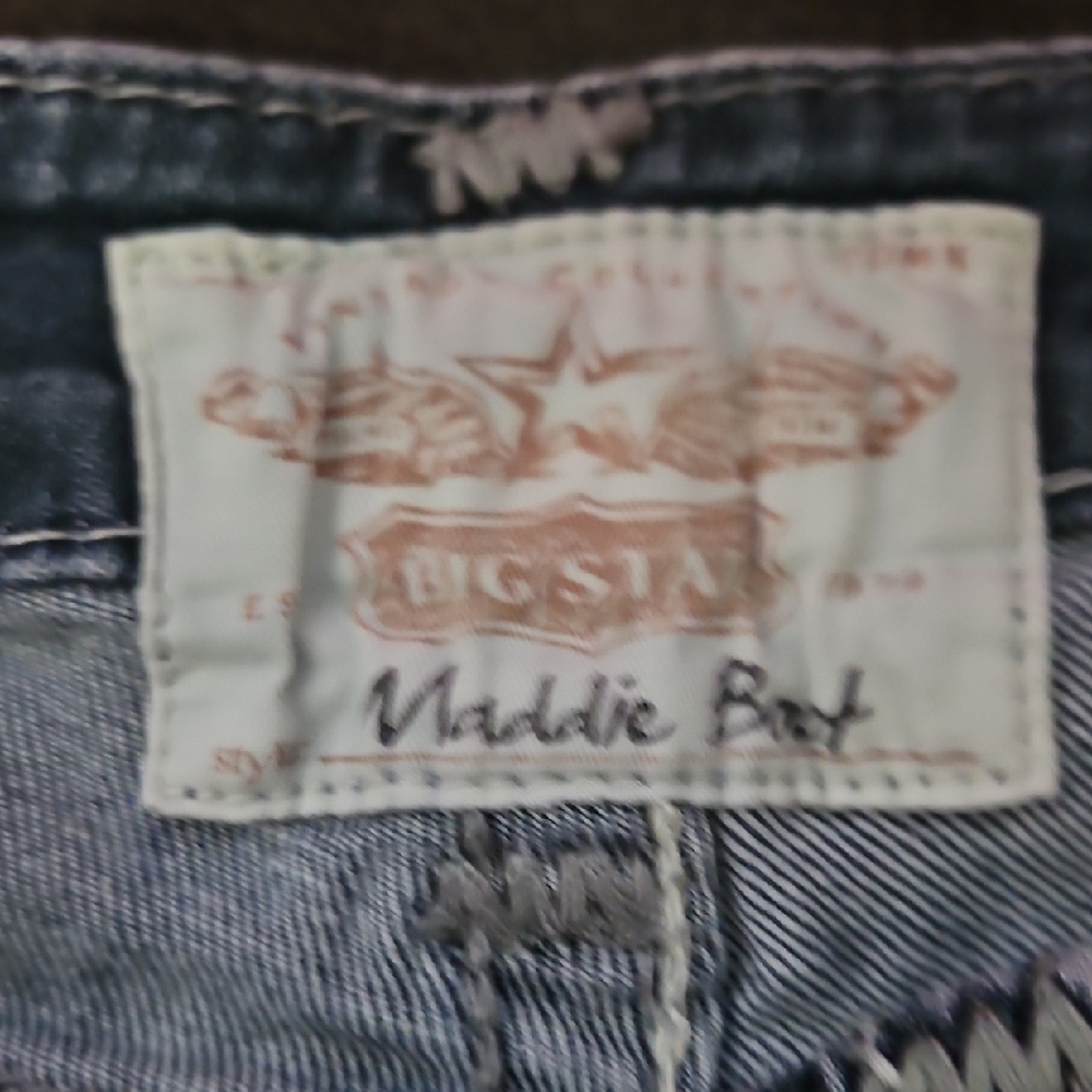 Big Star Blue Boot Cut Jeans Classic Style